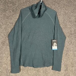 Kuhl Petra Turtleneck Women's Long Sleeve Thermal Top Soft Heathered Blue XL
